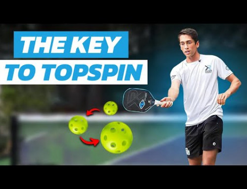 Want Topspin? Watch This Pickleball Lesson!