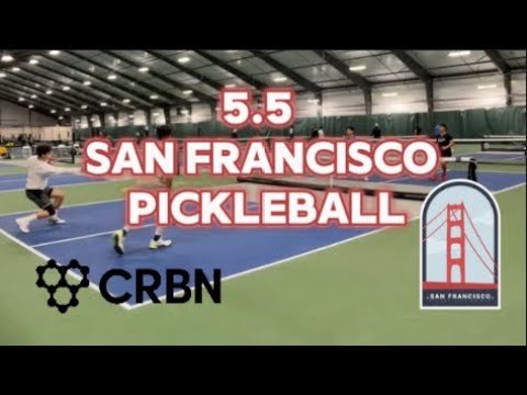 Aggressive 5.5 SF Pickleball | Dylan, Kai, Cambell, Dan | Bay Club SF