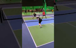 🤪Start the Mess, Clean the Mess #sporthighlights #pickleballhighlights #pickleball #sports #shorts