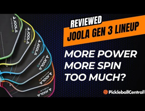 JOOLA Gen 3 Pickleball Paddle Lineup (Reviewed)