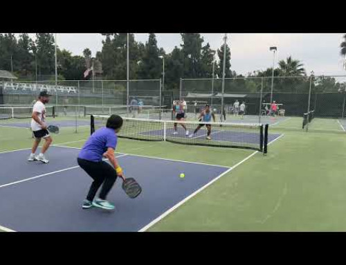 Losing to old people in pickleball